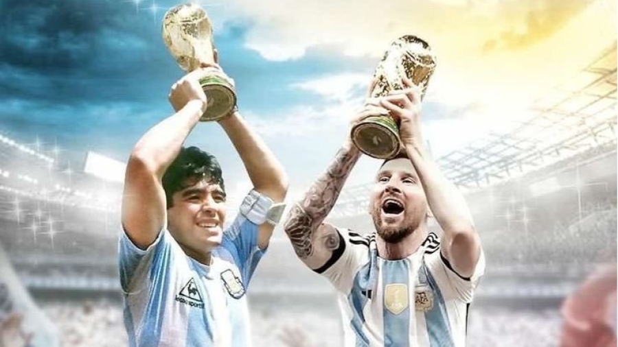 Ανήμερα της γέννησης του Μαραντόνα, ο Μέσι περνά στην «αθανασία» 