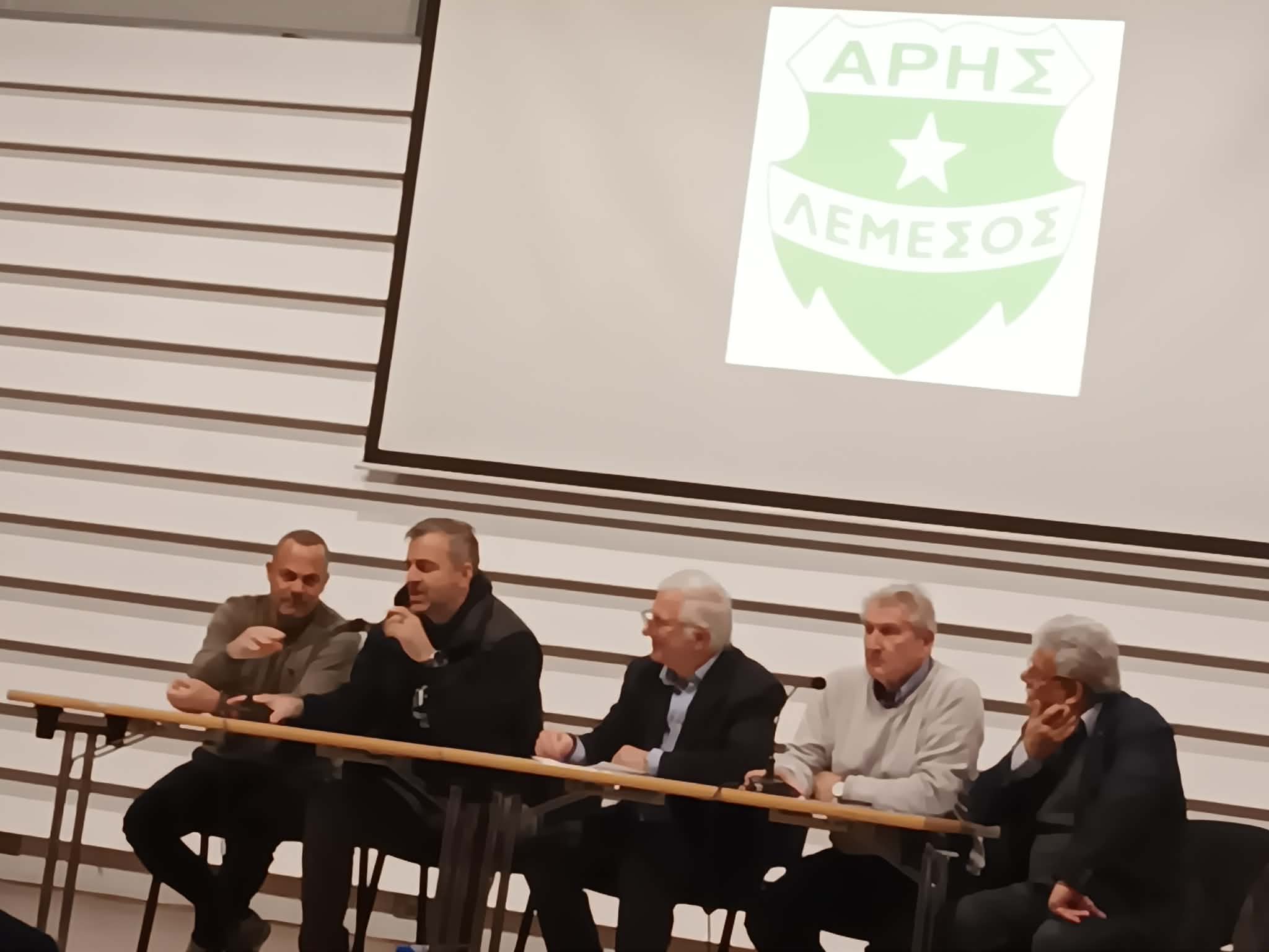 Κ.Παπαδόπουλος: "Ο ιδιοκτήτης δεν πρόκειται να αφήσει τον Άρη" (BINTEO)