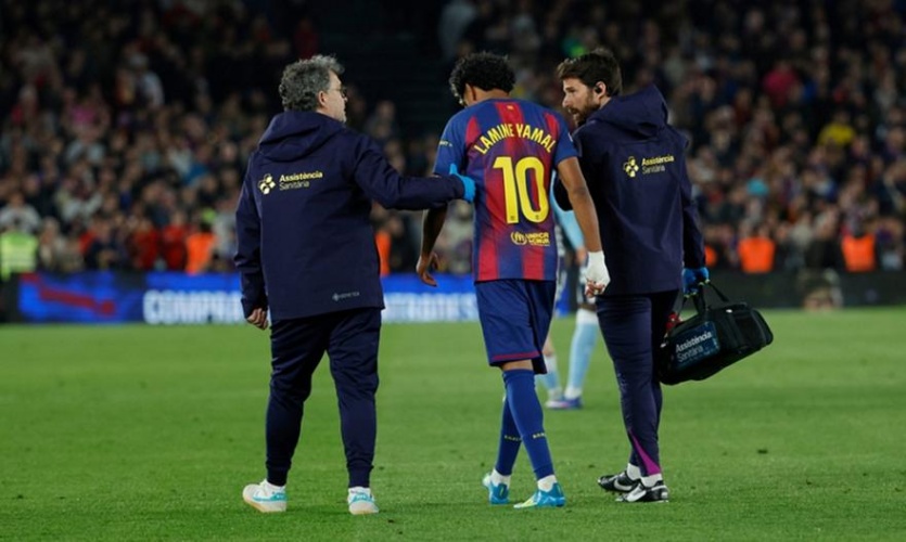 Σε «αναμμένα κάρβουνα» Μπαρτσελόνα και Εθνική Ισπανίας για τον τραυματισμό του Γιαμάλ - Φόβοι ότι μπορεί να χάσει το Μουντιάλ!