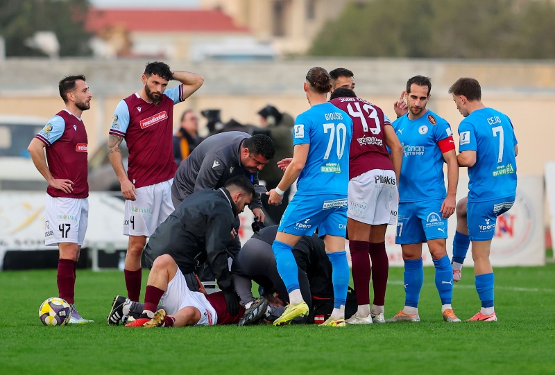 ΕΝΠ-Εθνικός: Μπήκε αλλαγή στο 13' και στο 23' αποβλήθηκε με δεύτερη κίτρινη κάρτα!