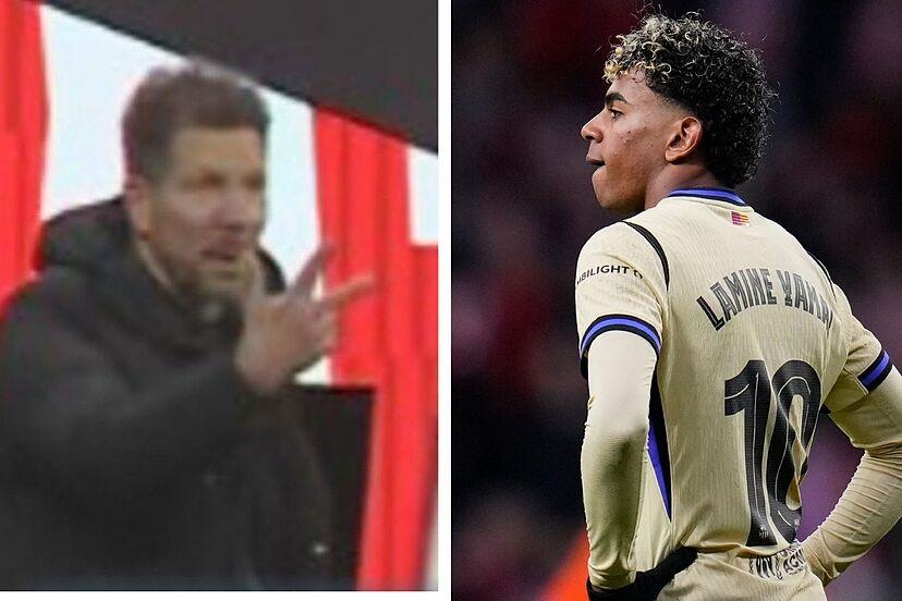 Χλεύασε τον Λαμίν Γιαμάλ ο Σιμεόνε - Το θερμό τετ-α-τετ και η κίνηση του μετά το 3-0