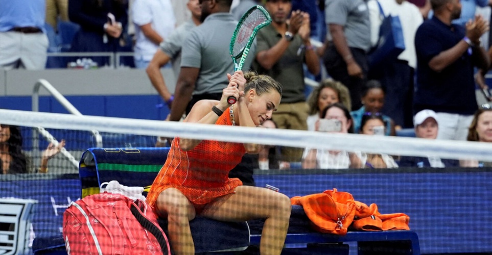 Οργή Σαμπαλένκα μετά τον χαμένο τελικό του US Open, ξέσπασε στη ρακέτα της και τη διέλυσε! (ΒΙΝΤΕΟ)
