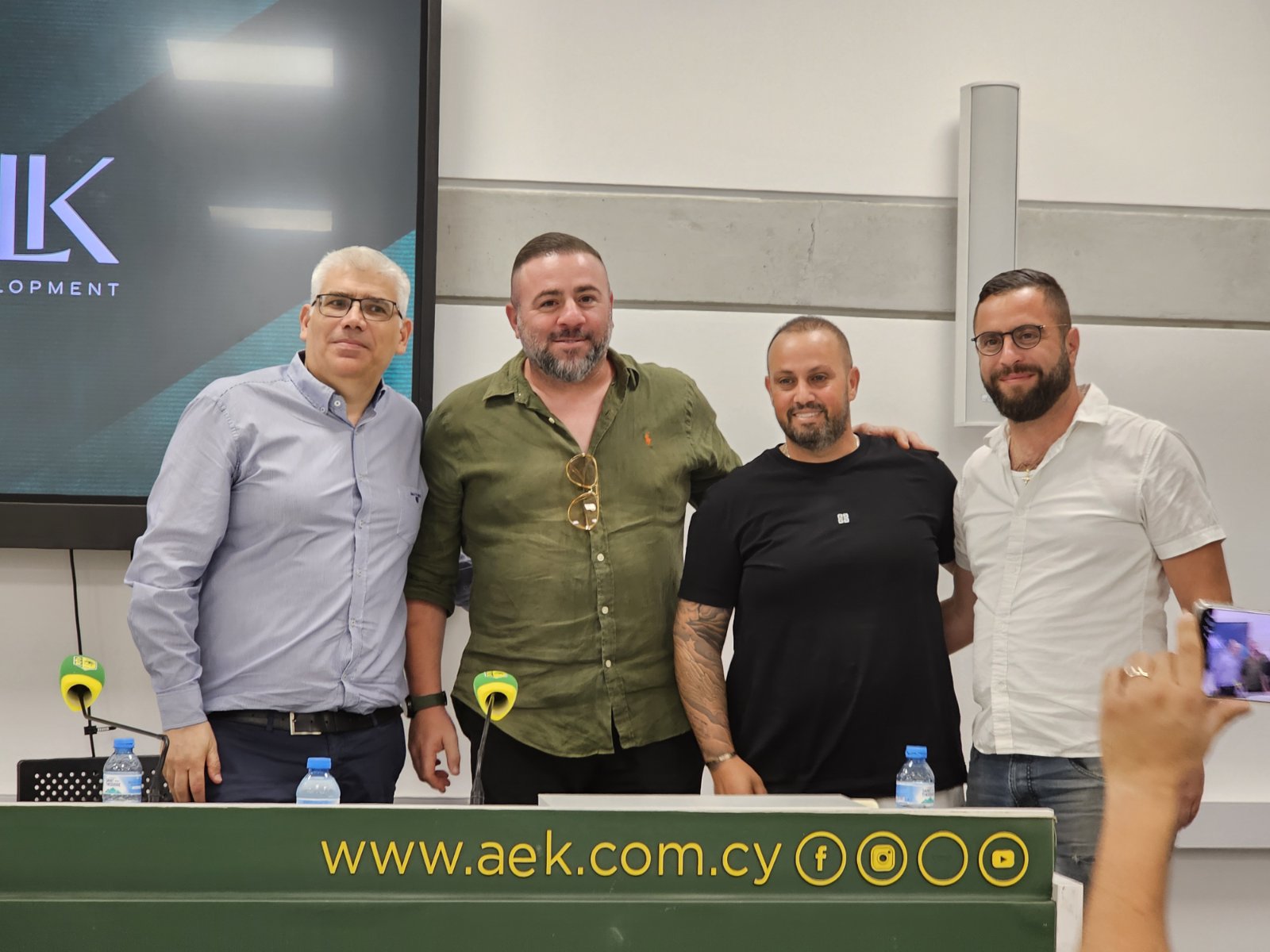 ΑΕΚ: Παρουσιάστηκε η χορηγική συνεργασία με την SLK Development (ΒΙΝΤΕΟ)