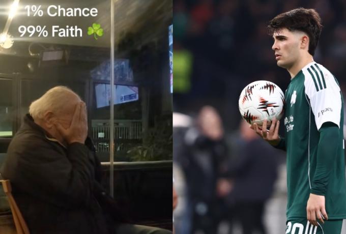 Επικό ΒΙΝΤΕΟ με ηλικιωμένο οπαδό του ΠΑΟ: Η τεράστια αγωνία πριν το πέναλτι του Ταμπόρδα και το ΞΕΣΠΑΣΜΑ! 