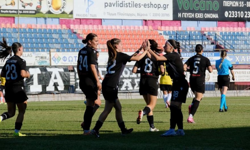 Συνεχίζεται το ταξίδι του ΠΑΟΚ στο Women’s Champions League, άνετη τριάρα στη Νέφτσι Μπακού!