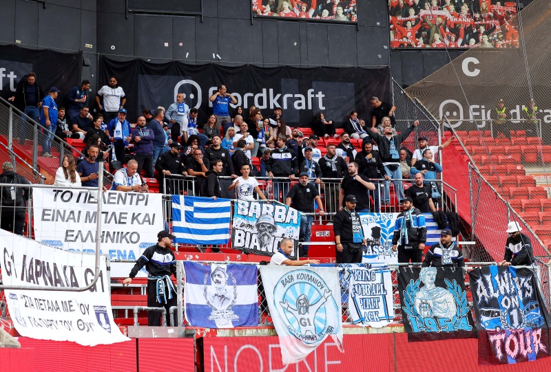 ΦΩΤΟΡΕΠΟΡΤΑΖ από την παρουσία των «Φυγάδων» στο «Brann Stadion»