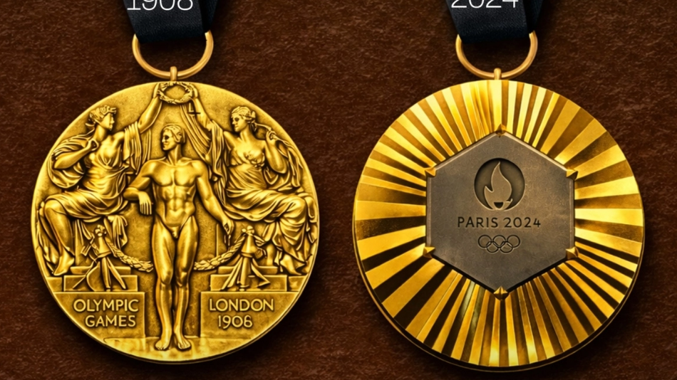 Ολυμπιακά μετάλλια: Από τα ολόχρυσα του 1908 στο... 1% χρυσό του Παρισιού το 2024
