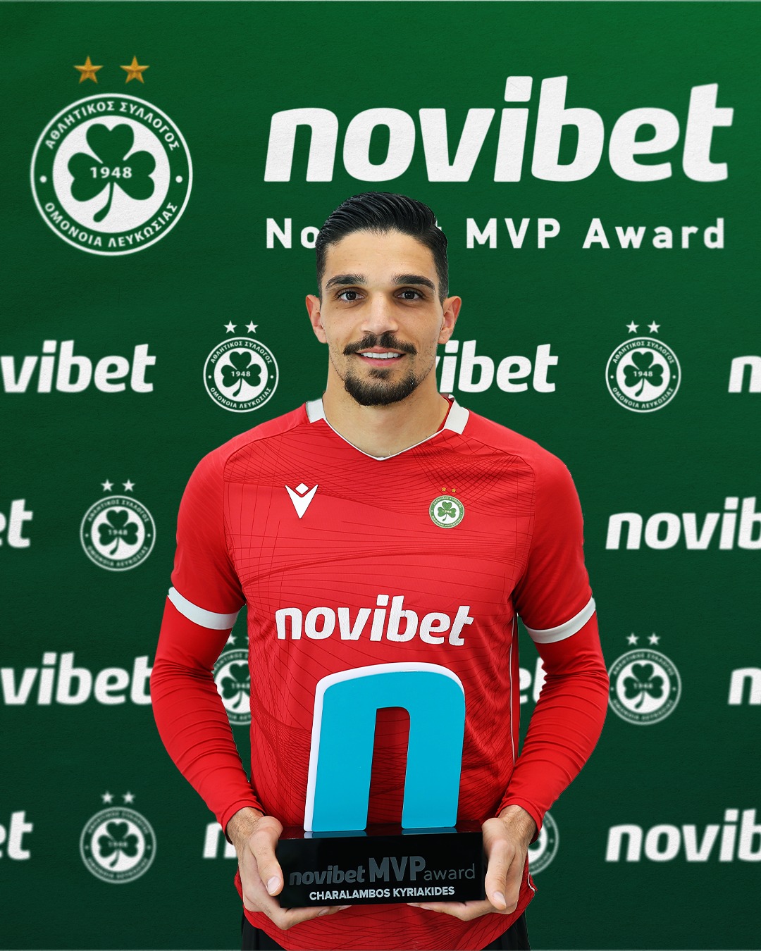 OMONOIA: Πήρε το βραβείο του ο Κυριακίδης (ΦΩΤΟΓΡΑΦΙΑ)