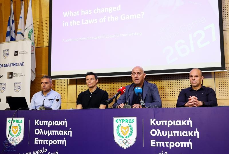 «Κάποιες ομάδες άρχισαν εργολαβικά να κατηγορούν τη διαιτησία, να σταματήσει η εύκολη λύση»