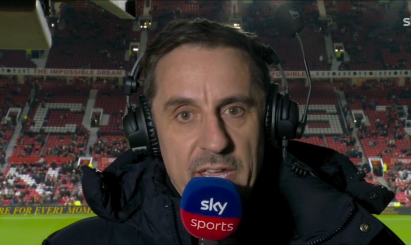 «Ρούμπεν, γιατί το κάνεις αυτό;» - Επίθεση Νέβιλ στον προπονητή της Μάντσεστερ Γιουνάιτεντ (ΒΙΝΤΕΟ)