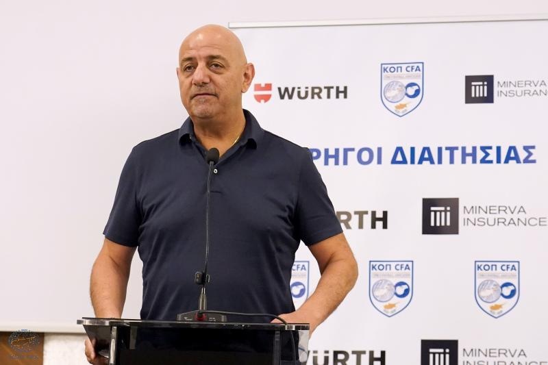 Επανέλαβε τη στήριξή του στην κυπριακή διαιτησία ο Λοϊζίδης: «Έμφαση στην επίτευξη μεγαλύτερης ομοιομορφίας στις αποφάσεις»