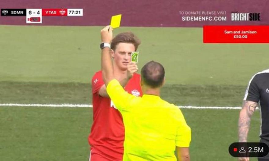 Ο Κλάτενμπεργκ έδειξε κίτρινη και του απάντησαν με κάρτα... UNO σε φιλανθρωπικό αγώνα (ΒΙΝΤΕΟ)