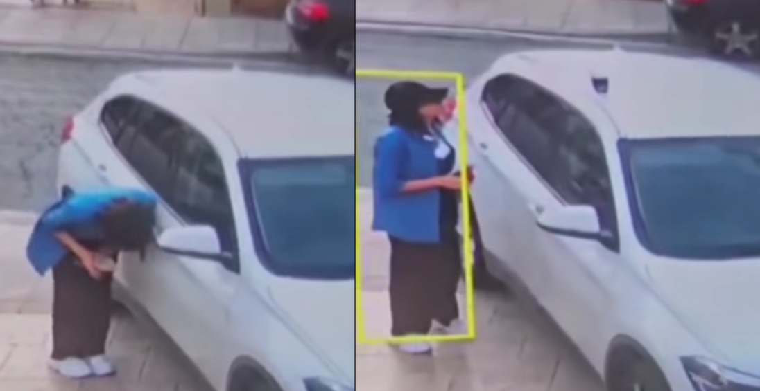 Viral βίντεο στη Λεμεσό: Έψαχνε τον καφέ της… και τον βρήκε να κάνει βόλτα πάνω στο αυτοκίνητο!