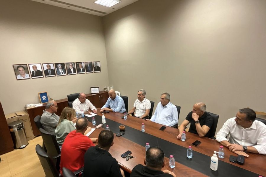 Συνάντηση για το Αθλητικό Κέντρο της ΚΟΠ