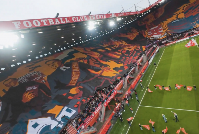 Αδιανόητο: Οι οπαδοί της Τβέντε σήκωσαν το μεγαλύτερο πανό στην Ευρώπη! (ΒΙΝΤΕΟ)