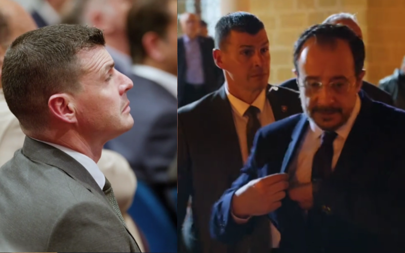 Ο «κούκλος φρουρός» του Προέδρου Χριστοδουλίδη που κάνει το TikTok να... παραμιλά - Δείτε βίντεο