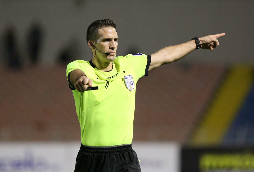 Μόνο ο Σολωμού: Σε ένα ματς του Α' Γκρουπ Κύπριος ρεφ