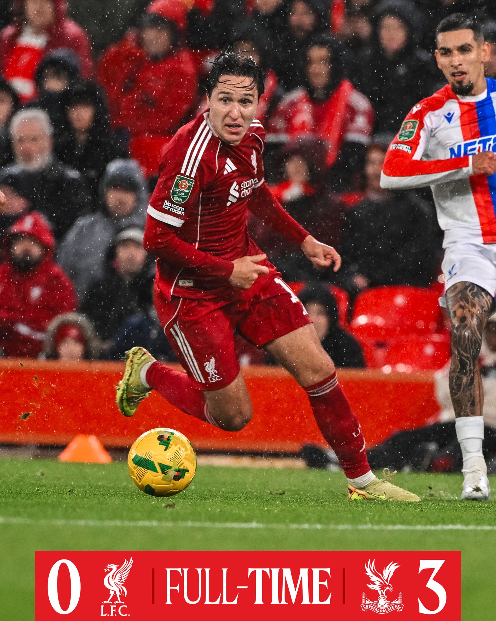 Σκόρπισε τη Λίβερπουλ με τριάρα η Πάλας Σκόρπισε τη Λίβερπουλ με τριάρα η Πάλας