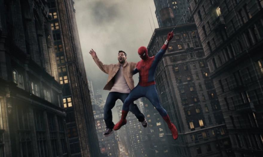 Ο Μέσι συνάντησε τον Spinder-Man και πέταξαν παρέα πάνω από τη Νέα Υόρκη!