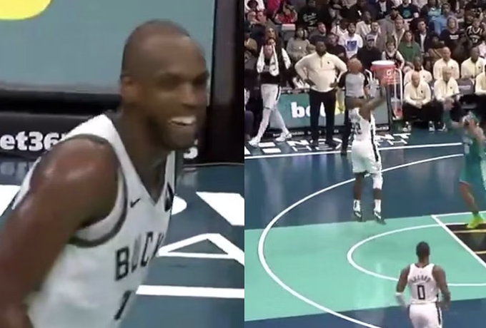 Ο Μίντλετον έδωσε άθελά του την πιο... τρελή ασίστ της βραδιάς στο ΝΒΑ! 