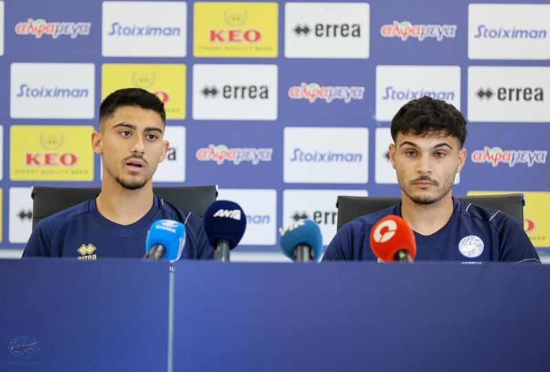 Δηλώσεις Σατσιά και Χαραλάμπους για τους αγώνες της Εθνικής