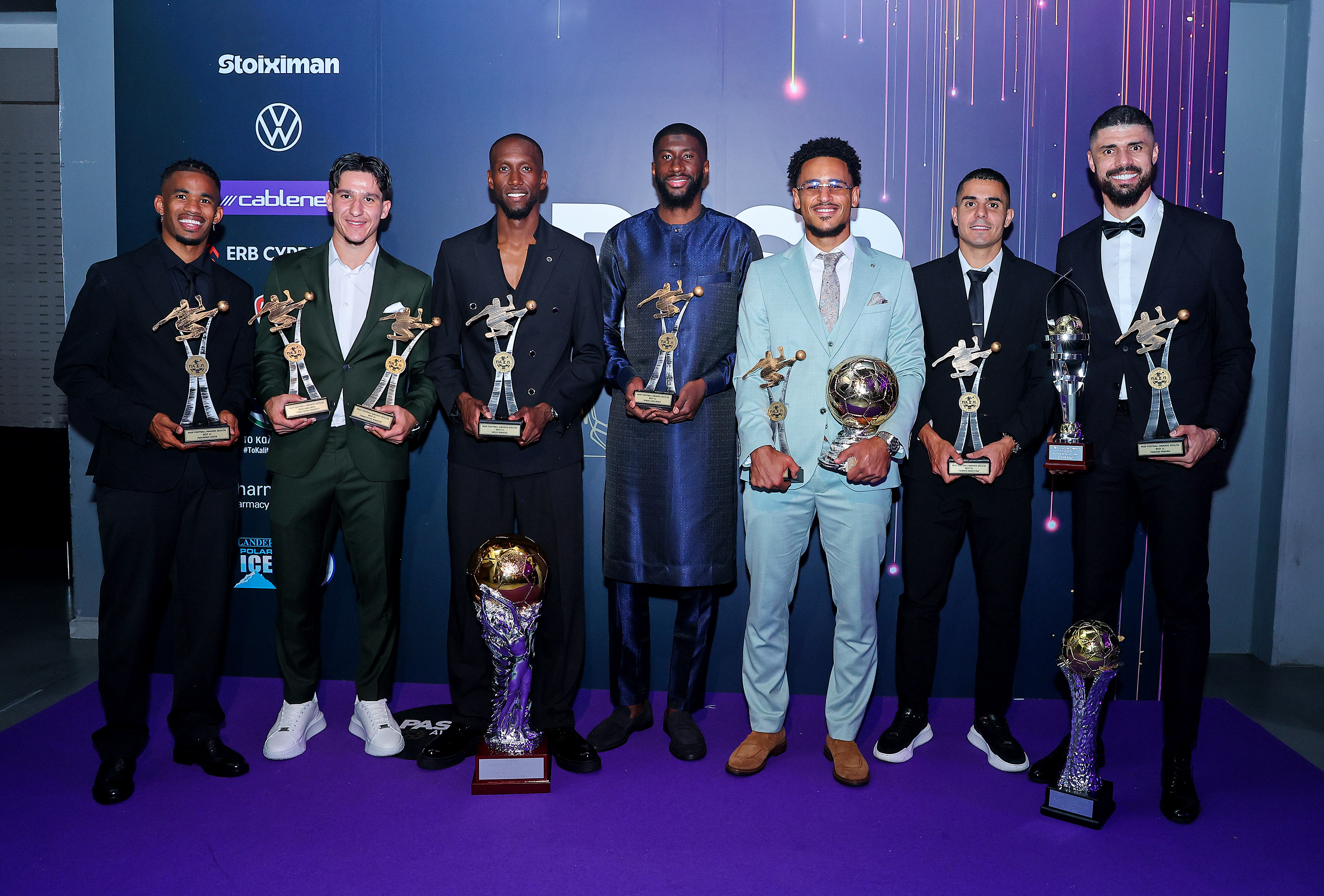 «Πράσινη» κυριαρχία στα PASP Awards: Σάρωσε τα βραβεία η πρωταθλήτρια Ομόνοια!