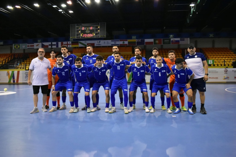 17ο Παγκόσμιο Πανεπιστημιακό Πρωτάθλημα Φούτσαλ: Αξιοπρεπής εμφάνιση στην πρεμιέρα για την Κύπρο