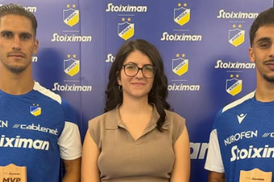 ΑΠΟΕΛ: ΜVP οι Κούτσακος και Πιέρος