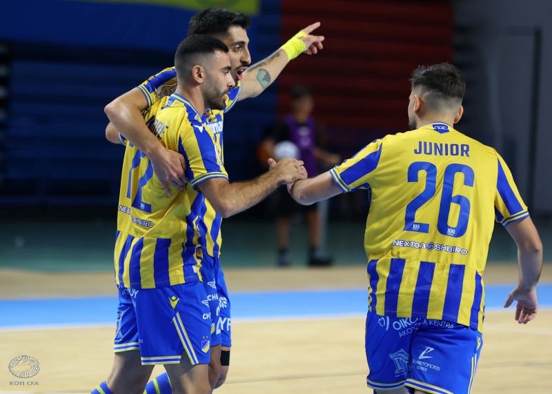 Πρωτάθλημα Futsal: Νίκες για ΑΠΟΕΛ, ΑΕΚ, αναβλήθηκε ο αγώνας Αραράτ-ΑΕΛ