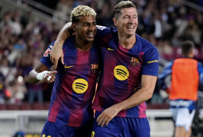 Μπαρτσελόνα: Ρήξη στις σχέσεις Γιαμάλ – Λεβαντόφσκι «δεν μιλάνε μεταξύ τους»