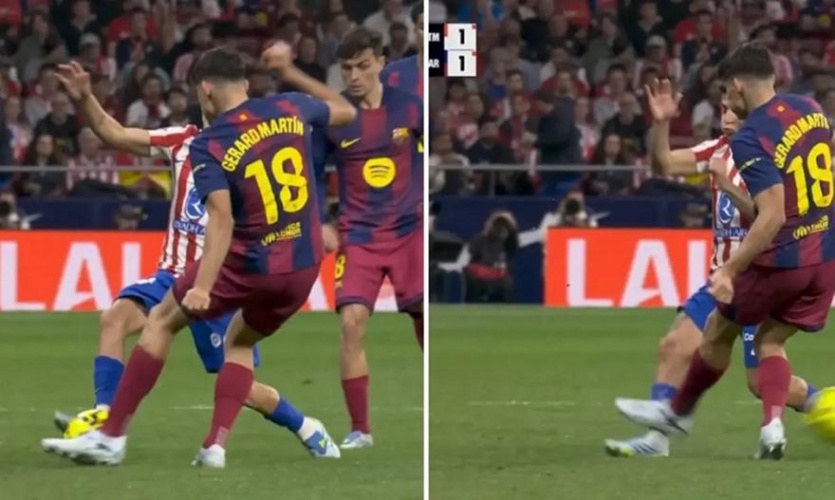 Έντονες διαμαρτυρίες από Ατλέτικο για τη μη αποβολή του Μαρτίν - Τι αποκάλυψαν οι συνομιλίες με VAR (ΒΙΝΤΕΟ)