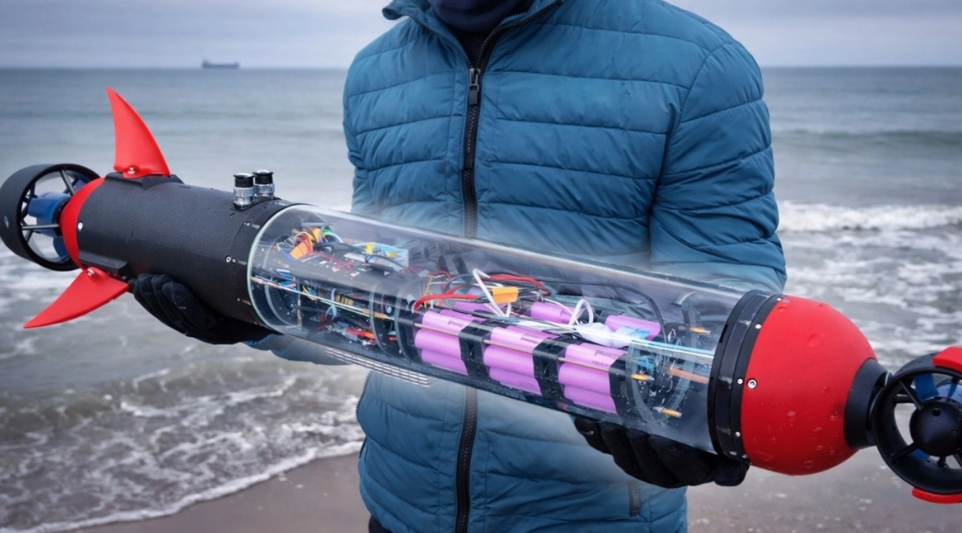 Έφτιαξε μόνος του υποβρύχιο drone που δουλεύει αυτόνομα για 12 ώρες: Πώς λειτουργεί