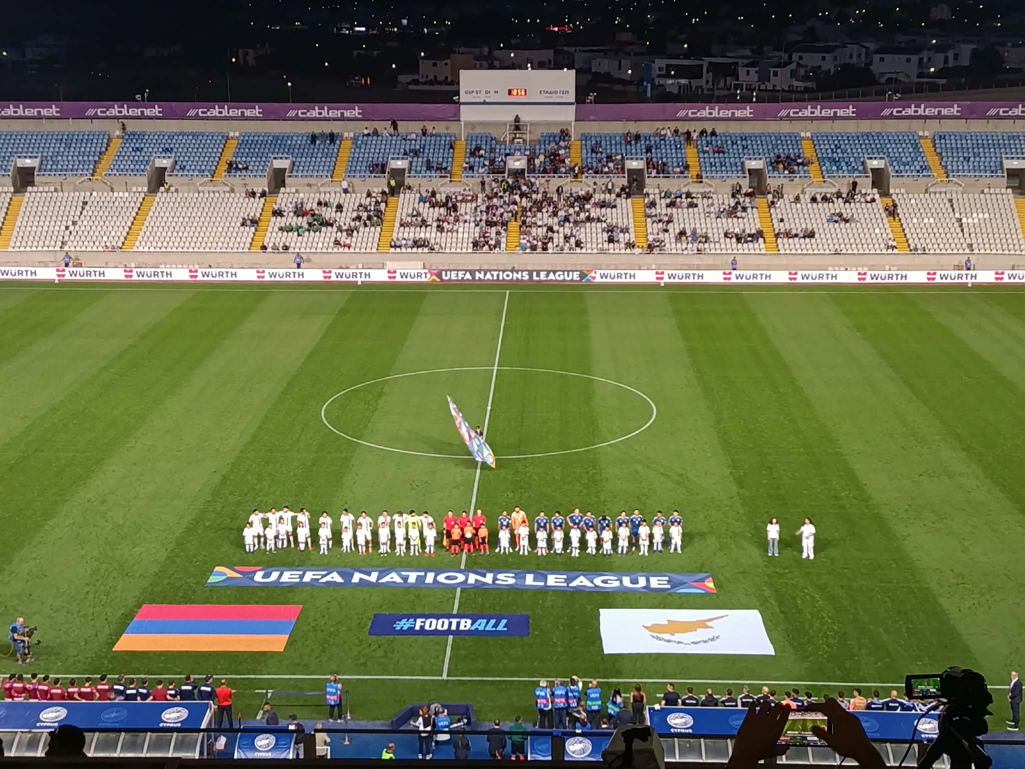 Κύπρος-Αρμενία: Απογοητευτική η προσέλευση - ΦΩΤΟΓΡΑΦΙΕΣ από το ΓΣΠ