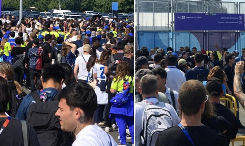Μουντιάλ 2026: Παγκόσμιο ΦΙΑΣΚΟ και... ΧΑΟΣ στο MetLife Stadium - Ουρές χιλιομέτρων, ένταση και πλήρης αποδιοργάνωση!