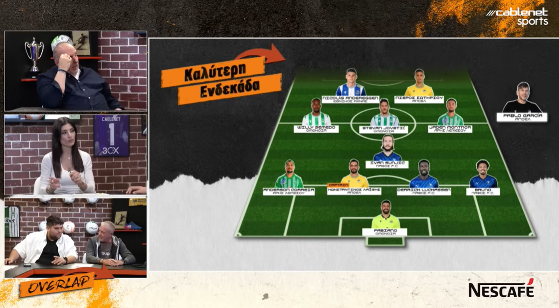 Κορυφαία 11άδα με… διαφωνία Κασκαούνια (ΒΙΝΤΕΟ)