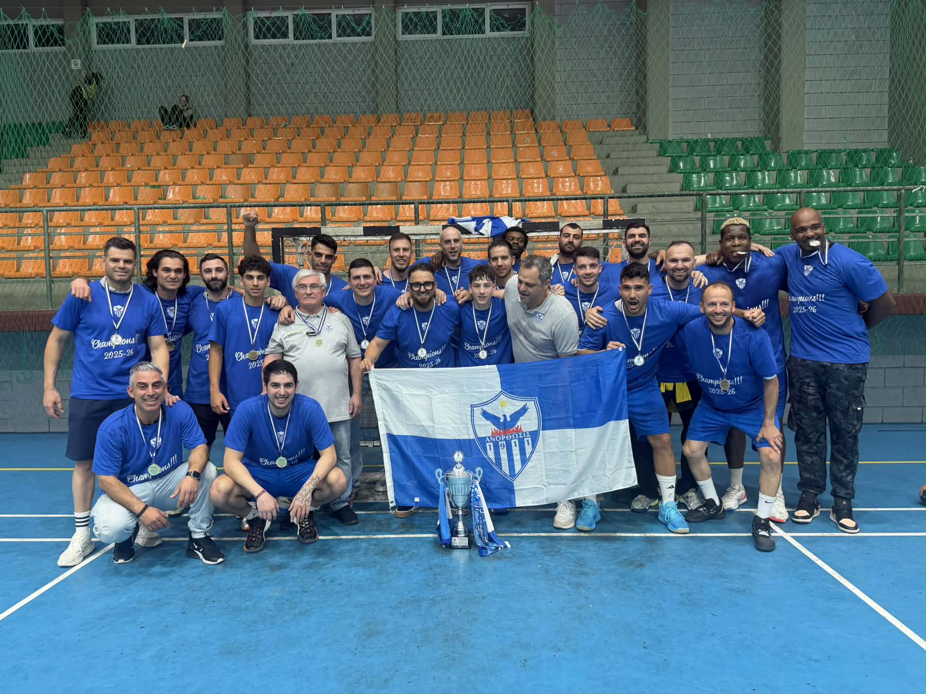 6ο σερί πρωτάθλημα για την Ανόρθωση 