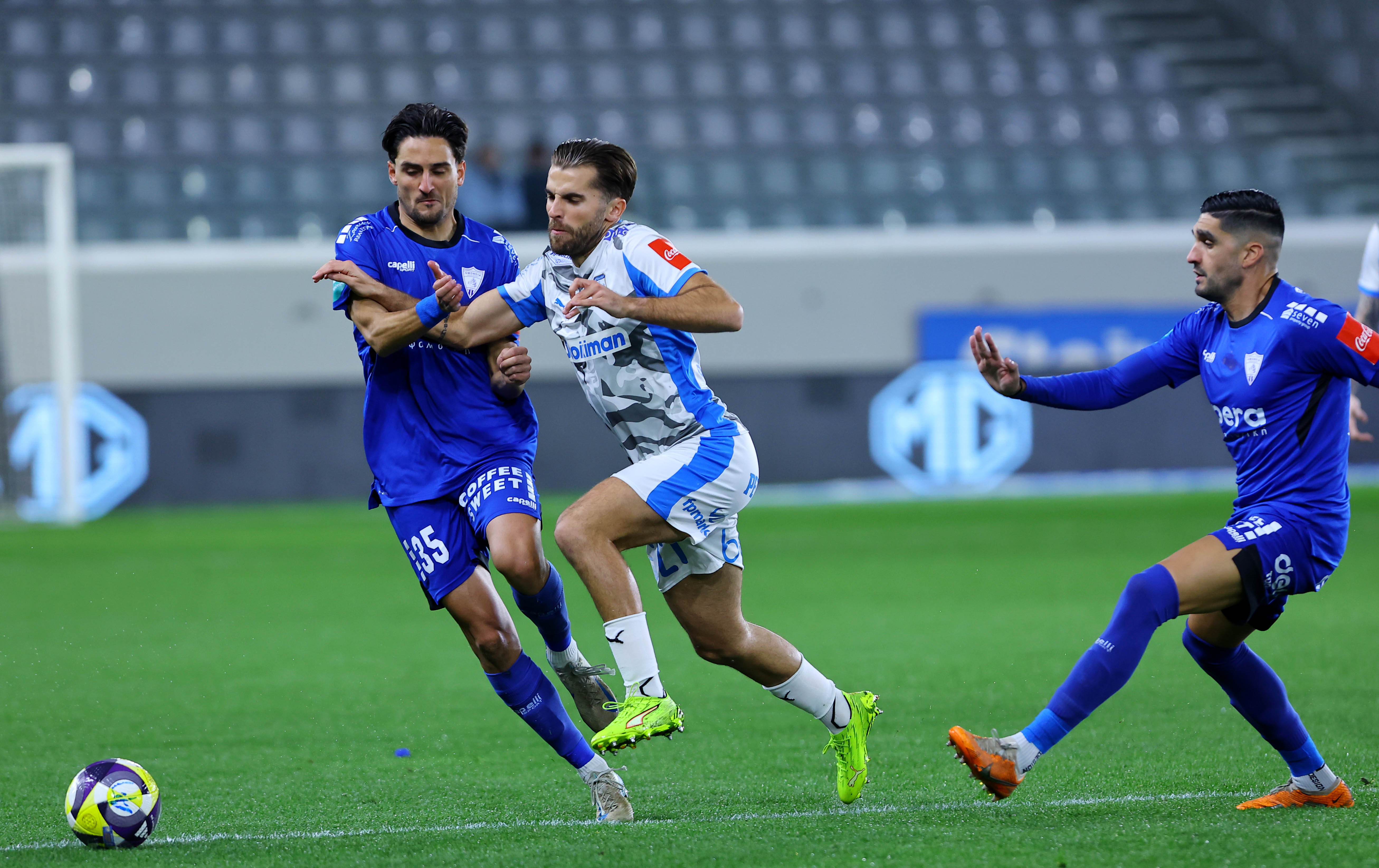 LIVE: Aπόλλωνας–Ομόνοια Αραδίππου 2-0 (Α' ΗΜΙΧΡΟΝΟ)