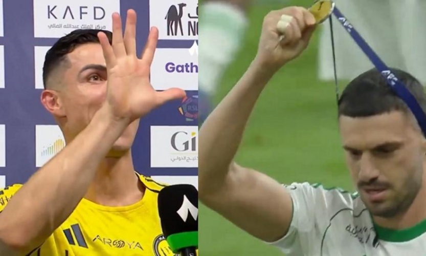 «Εγώ έχω πέντε να του πείτε»: Η απάντηση του Κριστιάνο στον Ντεμιράλ που έδειχνε το μετάλλιο του Champions League! (ΒΙΝΤΕΟ)