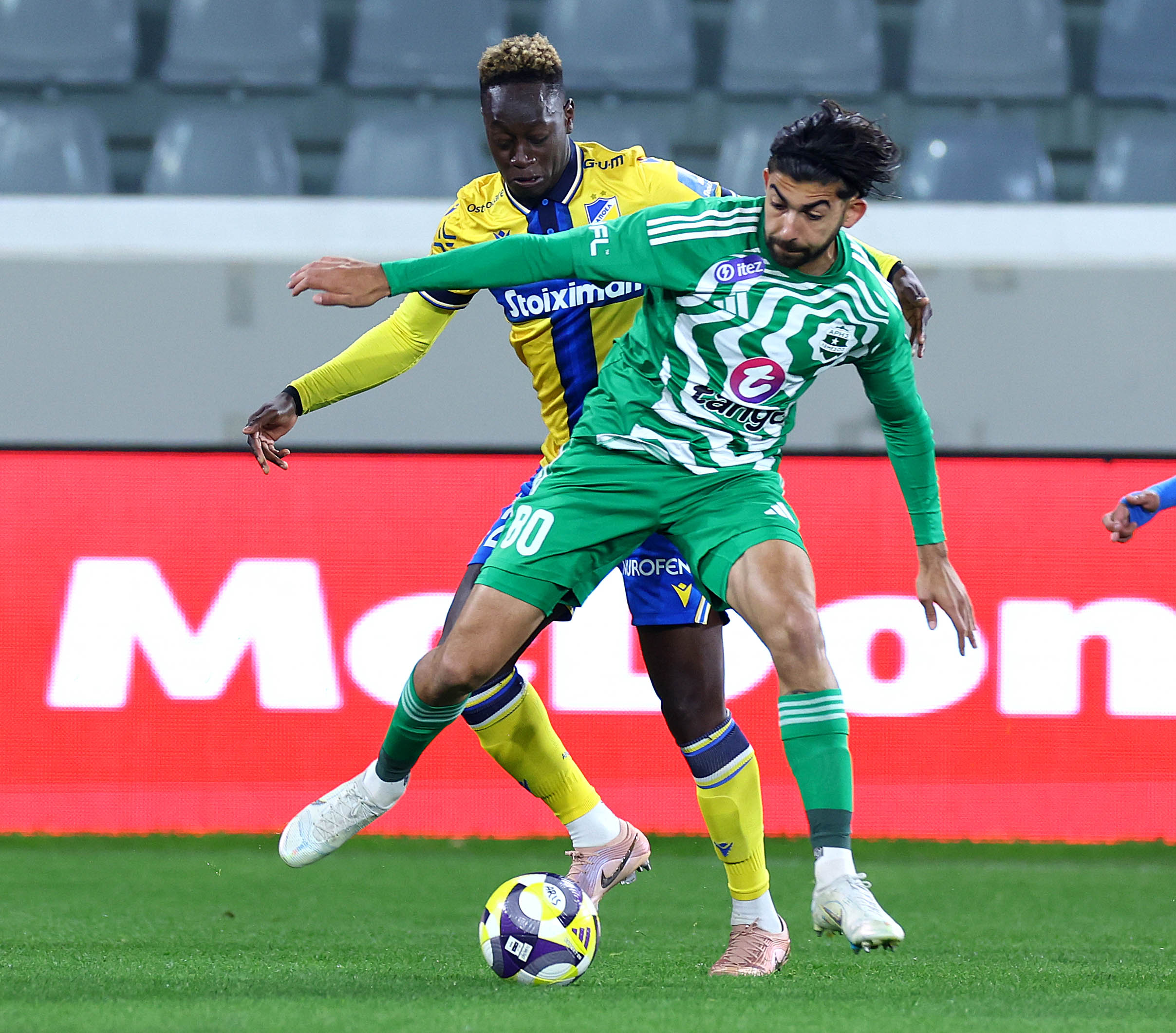 LIVE: Άρης - ΑΠΟΕΛ 0-0 (Α' ΗΜΙΧΡΟΝΟ)