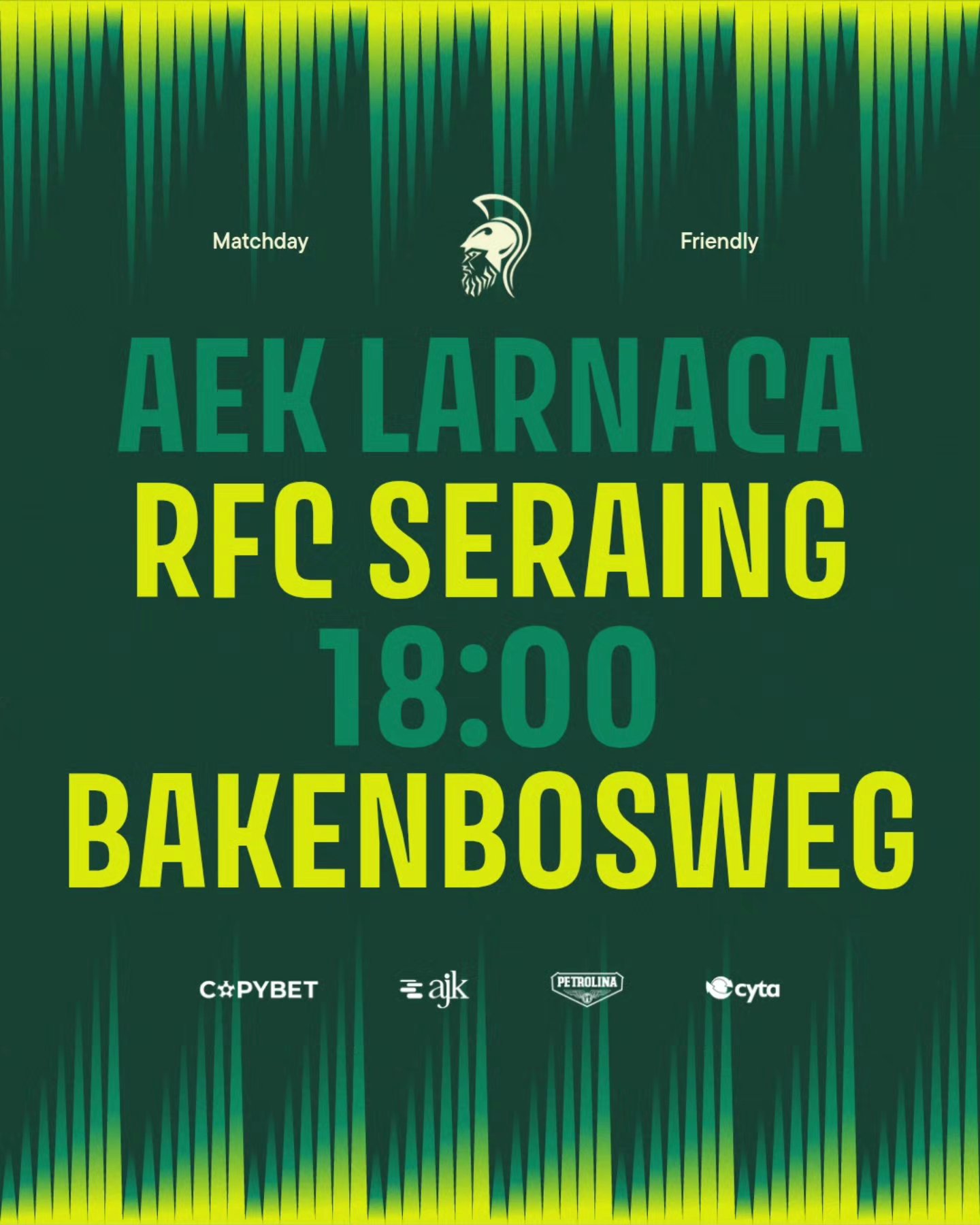 AEK: ΦΙΛΙΚΟ στις 18:00 με RFC Seraing