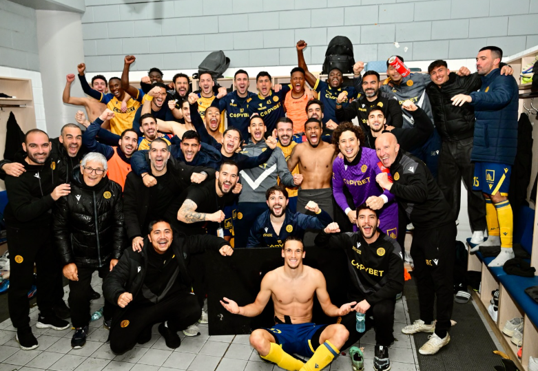 ΑΕΛ: Έκρηξη χαράς στα αποδυτήρια: Δεν σταματούσαν οι πανηγυρισμοί για την πρόκριση (ΒΙΝΤΕΟ)