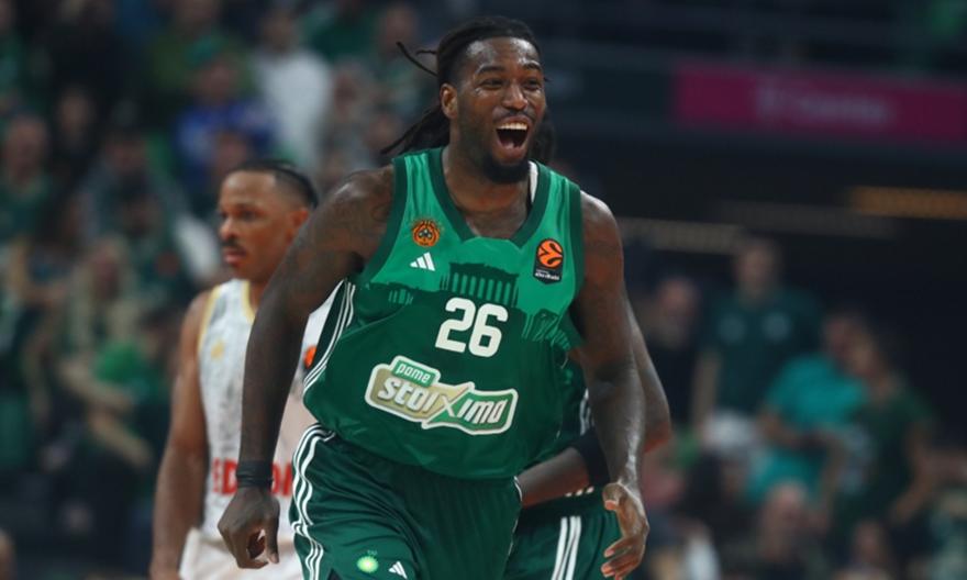 Showtime με 100άρα από τον Παναθηναϊκό, έκανε μια... χαψιά τη Μονακό και συνέχισε το σερί του!