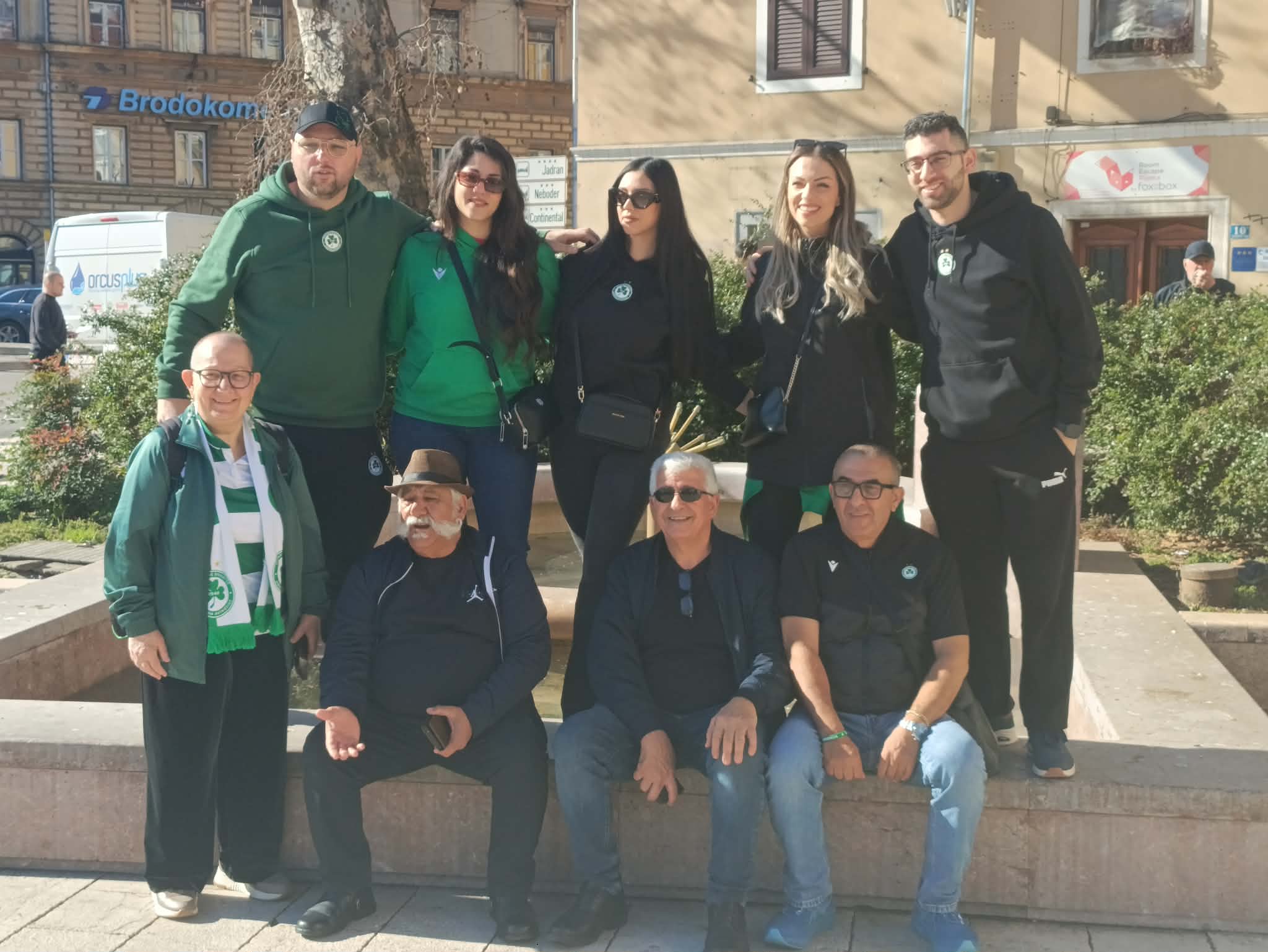 Ριέκα: Πρασινίζει το κέντρο της πόλης - Αυστηρή προειδοποίηση προς Ομονοιάτες