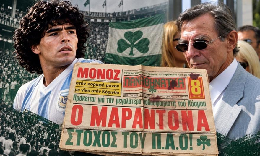 Όταν ο «Καπετάνιος» κοίταξε δύο φορές προς τον Μαραντόνα