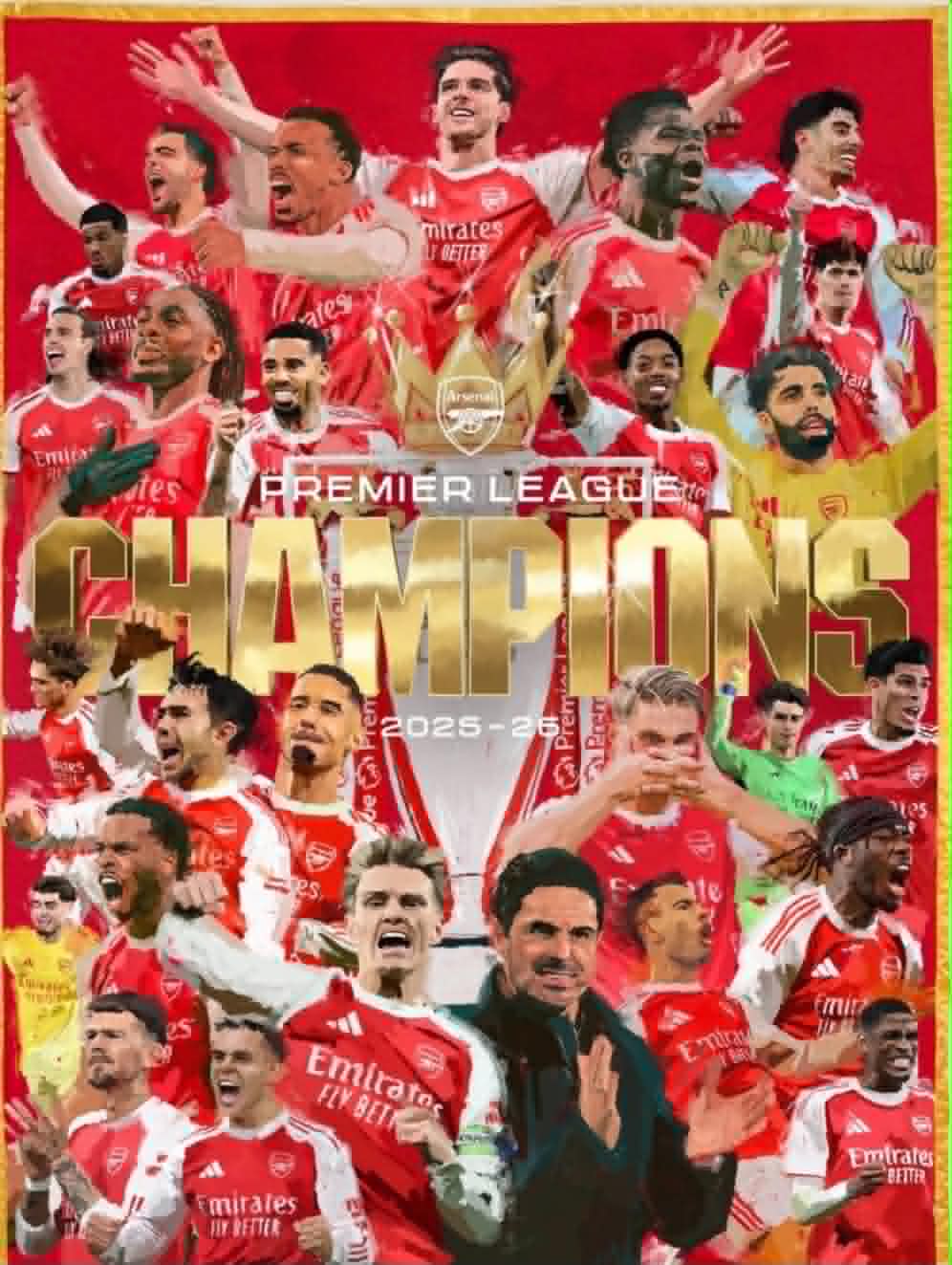 Η «Χρυσή Βίβλος» της Premier League: Το 14ο στέμμα της Άρσεναλ και πρώτο από το 2004!