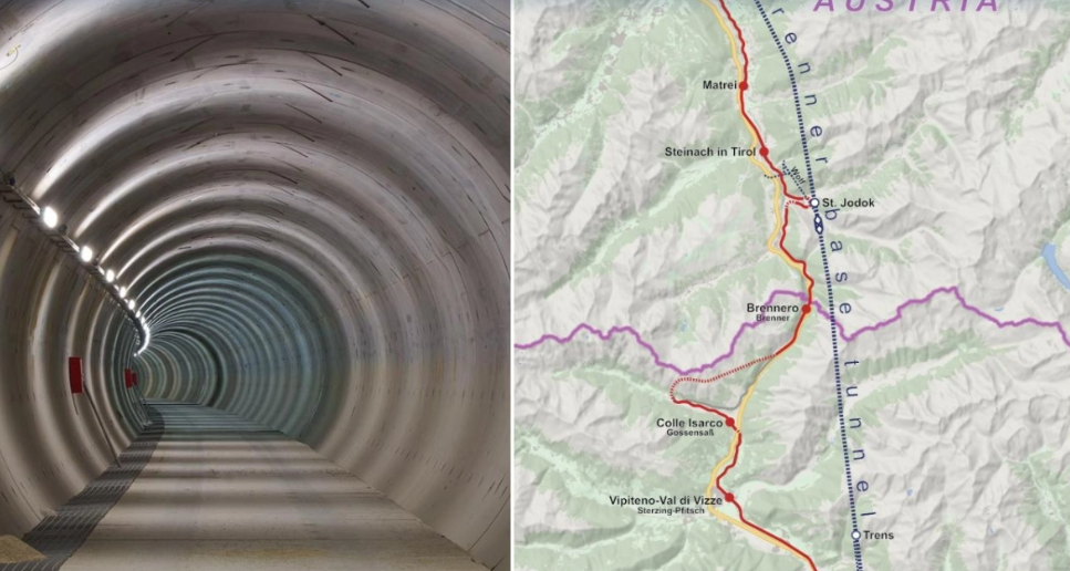 Το μεγαλύτερο υπόγειο σιδηροδρομικό τούνελ στον κόσμο: Το megaproject που θα διαπεράσει τις Άλπεις (vid)