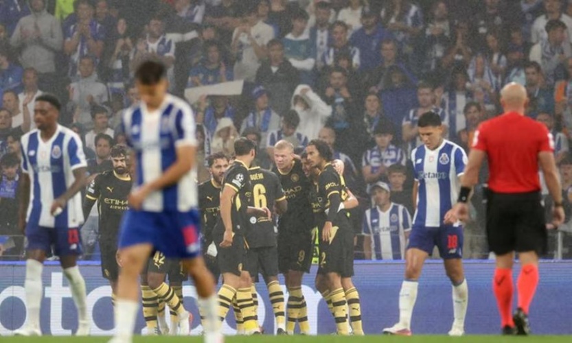 «Δράκος» Χάαλαντ έκανε το... το 59/59 σε ματς Champions League και «ξελάσπωσε» τη Σίτι στο Οπόρτο!