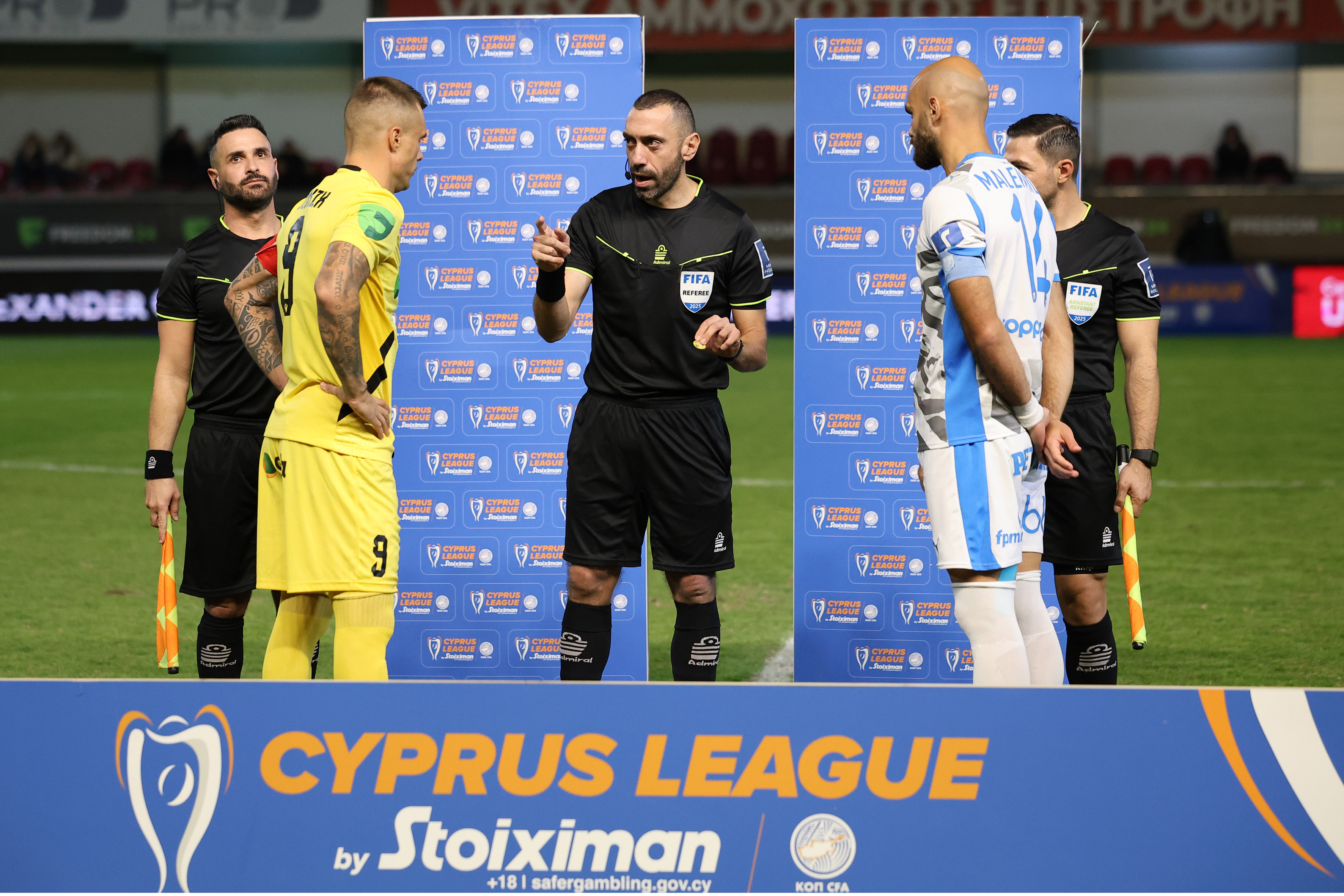 Η διαιτησία στα ματς της ΕΝΥ (2025/26)