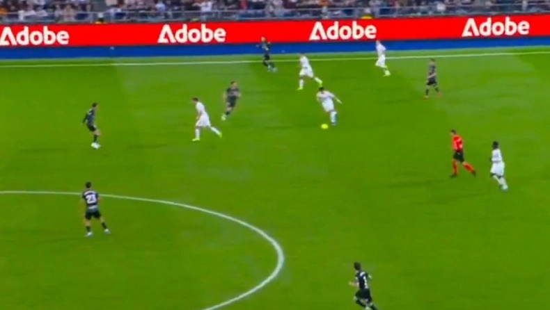 ΡΕΑΛ ΜΑΔΡΙΤΗΣ: Τι έβαλε; Έκλεψε, εκτέλεσε από τα 60 μέτρα και πέτυχε το γκολ της χρονιάς! (ΒΙΝΤΕΟ)