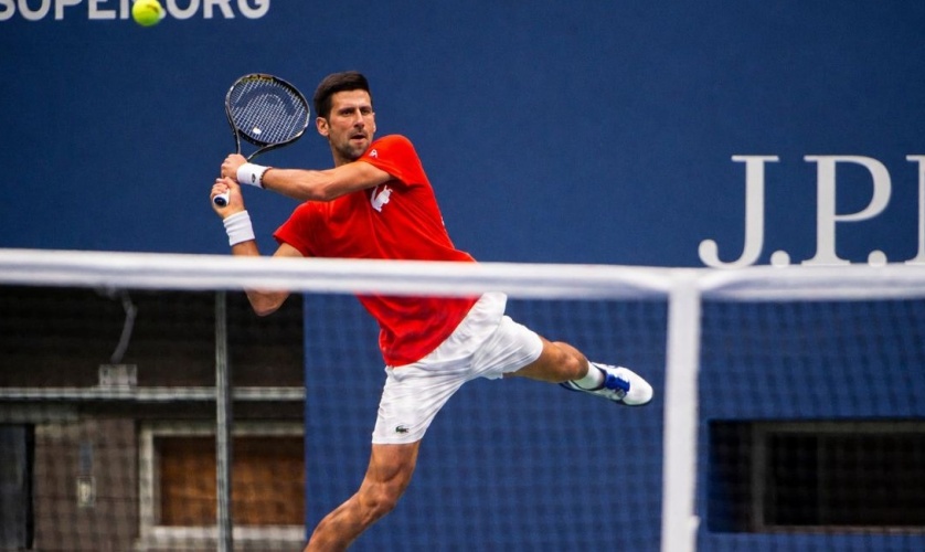 «GOAT ON COURT»: Πρώτη προπόνηση για Τζόκοβιτς ενόψει US Open με το... βλέμμα στο Νο25! (ΒΙΝΤΕΟ)